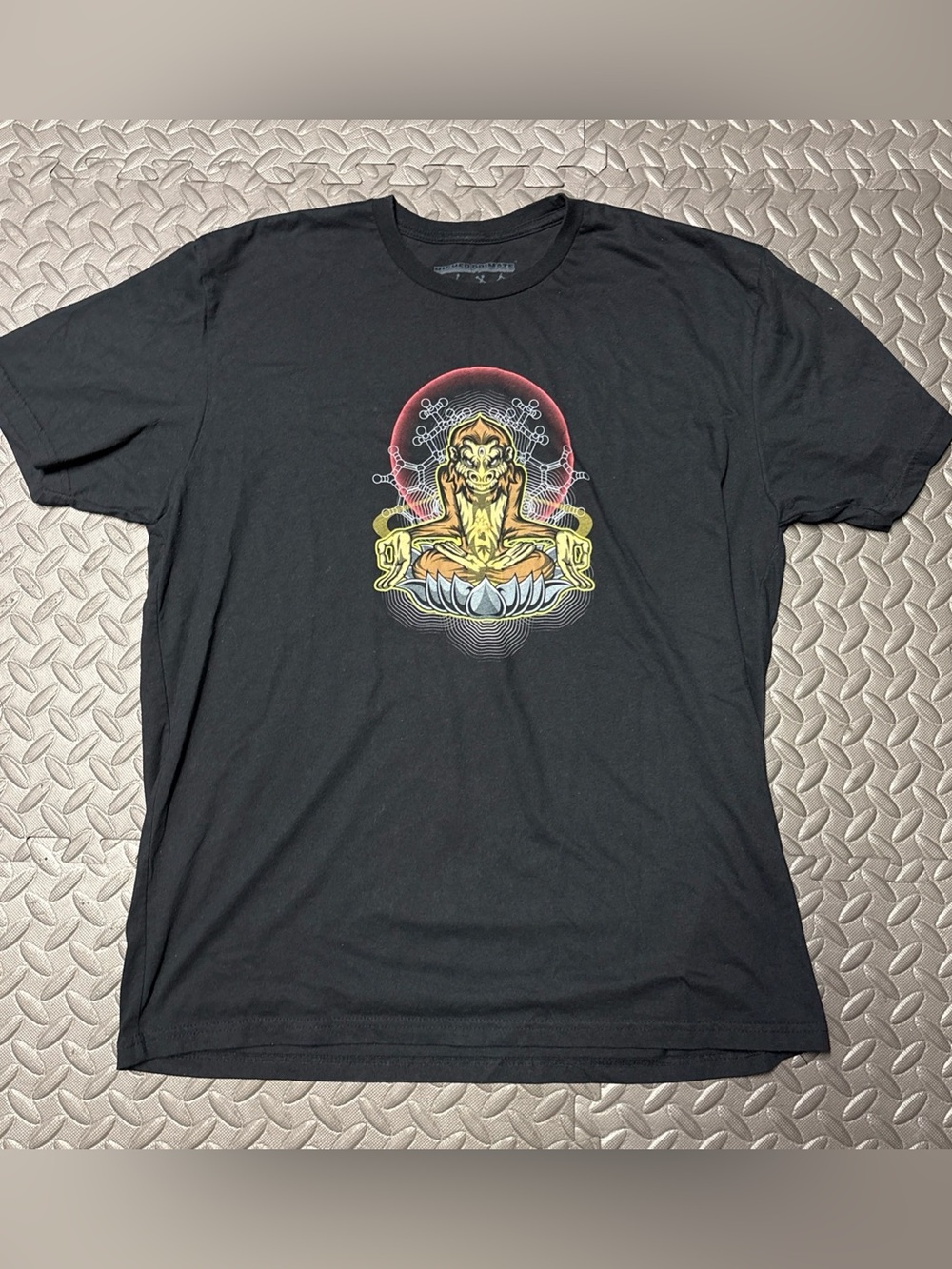 Joe Rogan Higher Primate T Shirt XL Retro Vintage Onnit  Monkey DMT Mushroom UGC